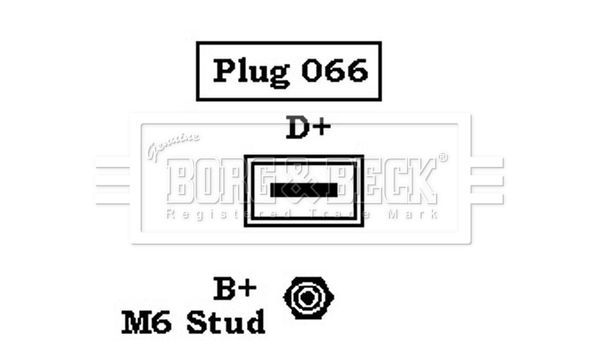 BORG & BECK Ģenerators BBA2255